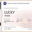 My ticket to Mars :)